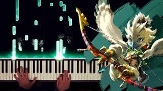 Zelda Tears of the Kingdom Tulin Sage of Wind Piano