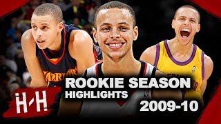 Stephen Curry SWEET Rookie Year Offense Highlights from 20092010 NBA Season Future Champion HD