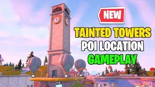 *NEW* Tainted Towers Gameplay - Fortnite New Update New Location