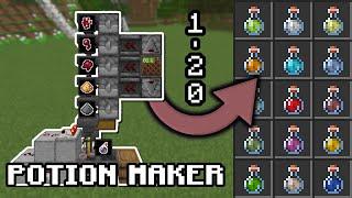 5 INGREDIENTS POTION MAKER MINECRAFT 1.21 - BEST DESIGN - TUTORIAL