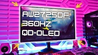 Alienware 360Hz AW2725DF 27 QD-OLED Gaming Monitor Review