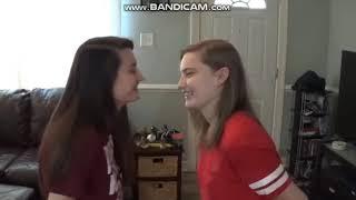 Two Lesbians first kiss