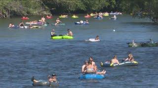 High Boise River traffic causes trash overflow