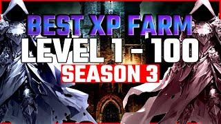 Best and Fastest ways to Farm XP Levels 1 - 100 Diablo 4 Season 3