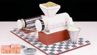 Build An Amazing Rice Mill Machine With Mini Bricks & Cement construction