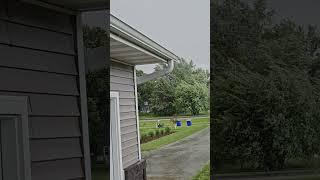 Pouring rain do gutter guards keep up?