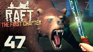 Raft Survival - Part 47 - SHIPWRECK ISLAND RIP MAMA BEAR & CAPTAINS HAT