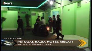 Jelang Natal & Tahun Baru Petugas Gabungan Gelar Razia di Hotel Melati Medan - Police Line 1512