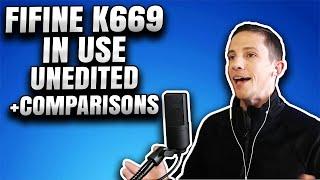 FiFine K669 Mic Test & Comparison