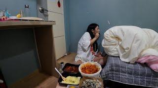 고시원에서 ASMR 도중 옆방에서 들려오는 소리