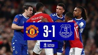 MAN UNITED 3-1 EVERTON  FA Cup highlights