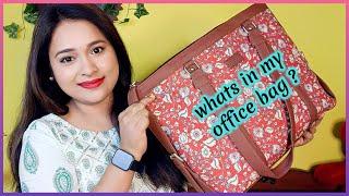 Whats In My  OFFICE BAGwomens day Special Gift