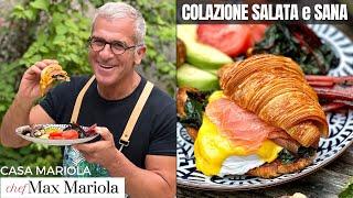 CORNETTI SALATI CON SALMONE UOVO e Salsa Olandese  Ricetta Colazione Perfetta di Chef Max Mariola