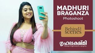 Madhuri Braganza Joseph fame - Cover Photoshoot - Behind the Scenes  Grihalakshmi