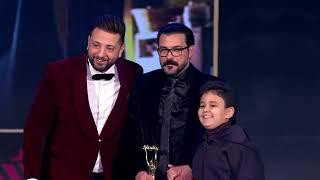 تكريم الفنان محمد رجب كأفضل ممثل دراما خارج رمضان في حفل الأفضل 2021