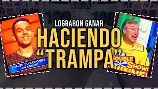 Fueron descubiertos haciendo trampa en programas al aire.