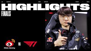 WBG vs T1  FULL DAY HIGHLIGHTS  The Finals  Worlds 2023
