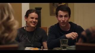 13 Reasons Why Season 2x2 Skye Touches Clay in Front of His Parents