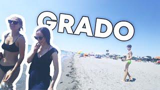 Grado Beach Italy   4K AMSR Walking Tour