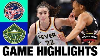 Indiana Fever vs Seattle Storm Highlights Aug 18 24  Womens Basketball  2024 WNBA