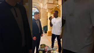 Israel Adesanya gives Dmitry Bivol PROPS on Canelo win with his movement