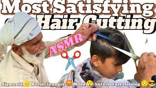 ASMR Fast Hair Cutting️Relaxing Lofi With Barber IS  OLD 