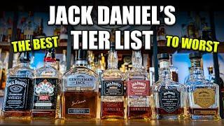 All Jack Daniels Bourbons RANKED Readily Available Whiskey Tier List