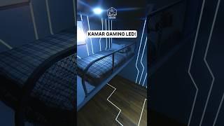 Dekorasi kamar gaming kasur tingkat #shorts