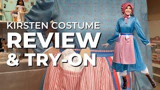 American Girl Kirsten Costume Try-On and Review