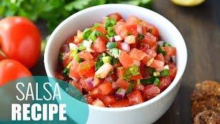 How to Make Salsa  Easy Homemade Salsa Recipe