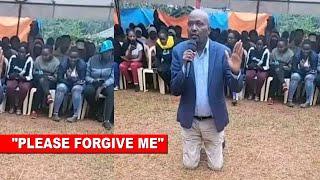 PLEASE FORGIVE ME Drama as Moses Kuria apologize to Gen Z after Maandamano