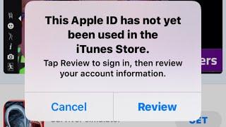 Review Apple ID  Fixed This Apple iD Has Not Yet Been Used in The iTunes Store  Latest 2023 