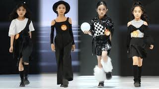 Style Stars in the Making Child Models Rock the Runway in Chic Monochrome  Fashion Show