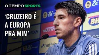 Cruzeiro Villalba diz que quer ficar e fala sobre momento no clube veja a coletiva