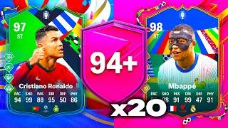 20x 94+ PTGMYMTOTTGOTG HEROES OR FUTTIES PLAYER PICKS EA FC24 Ultimate Team