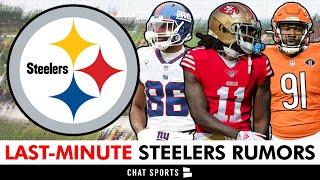 LAST-MINUTE Steelers Rumors Brandon Aiyuk Latest TRADE For Darius Slayton? + Sign Yannick Ngakoue?