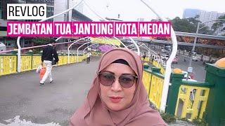 Jembatan Tua di Jantung Kota Medan ini Namanya Titi Gantung