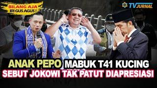 NGEBACOT SEMBARANGAN AHY SINDIR JOKOWI KERJA GUNTING PITA DOANG PROYEK MANGKRAK CIPTAAN BAPAK ENTE