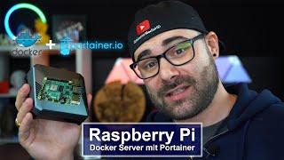 Raspberry-Pi Docker Server mit Portainer Benutzeroberfläche Tutorial4K