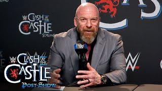 Triple H gives props to all at Clash at the Castle Clash at the Castle 2024 post show highlights