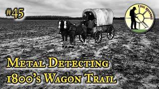 IDH Episode 45 Metal Detecting an 1800s Wagon Trail and First Silvers of 2023