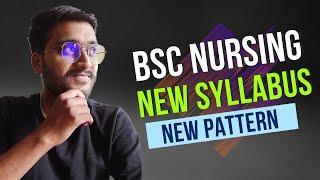 BSc Nursing New Syllabus   BSc Nursing Course pattern changed   Nursing Syllabus  Ashish Gaikwad