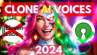CLONE ANY AI Voices for FREE LOCALLY in 1 CLICK JUST INSANE