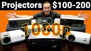 Budget projector sweet spot $100-200 projectors tested 1080p spend a little get a lot.