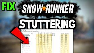 Snowrunner – How to Fix Fps Drops & Stuttering – Complete Tutorial
