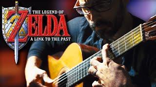 Zelda DARK WORLD on ONE GUITAR  Zelda A Link To The Past Guitar Cover