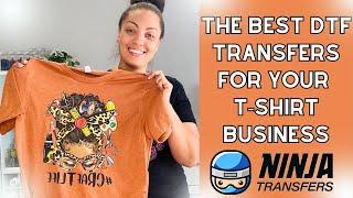 DTF TRANSFERS  HOW TO USE DTF TRANSFERS IN YOUR T-SHIRT BUSINESS  FOR BEGINNERS