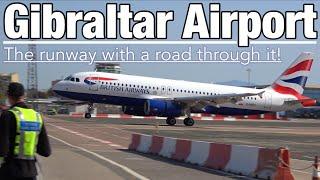 GIBRALTAR AIRPORTS FAMOUS ROAD ACROSS THE RUNWAY - EPIC PLANESPOTTING - 1st MAY 2022 ️