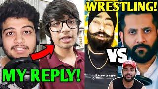 My REPLY to @souravjoshivlogs7028- Neon Man  Peepoye Vs Super Khalsa Fukra Insaan KSI Niko 