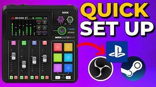 Rodecaster Duo Quick Setup  PC Console and OBS Guide
